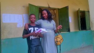Read more about the article A young student who dropped out of school for 2 years was reinstated with schools fees payment, uniform, and textbooks